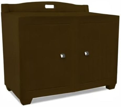 Furhaven Classic Hidden Litter Box Storage Container Cabinet - Espresso, One Size5