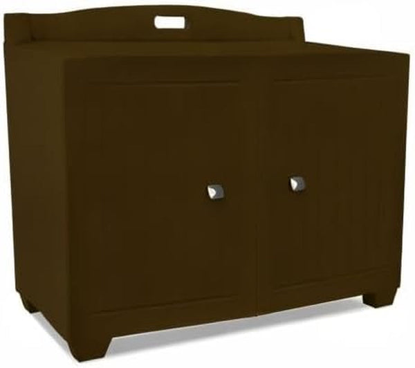 Furhaven Classic Hidden Litter Box Storage Container Cabinet - Espresso, One Size5