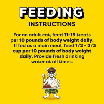Temptations Mixups Crunchy and Soft Cat Treats, Cookout Flavor, 30 Oz | Chicken, Liver & Beef Flavors, under 2 Calories per Treat, 100% Complete & Balanced for Adult Cats, Resealable Stay-Fresh Tub7