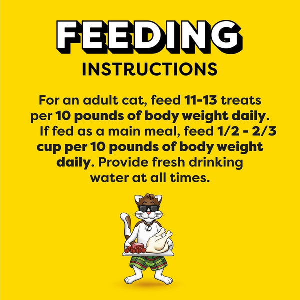 Temptations Mixups Crunchy and Soft Cat Treats, Cookout Flavor, 30 Oz | Chicken, Liver & Beef Flavors, under 2 Calories per Treat, 100% Complete & Balanced for Adult Cats, Resealable Stay-Fresh Tub7