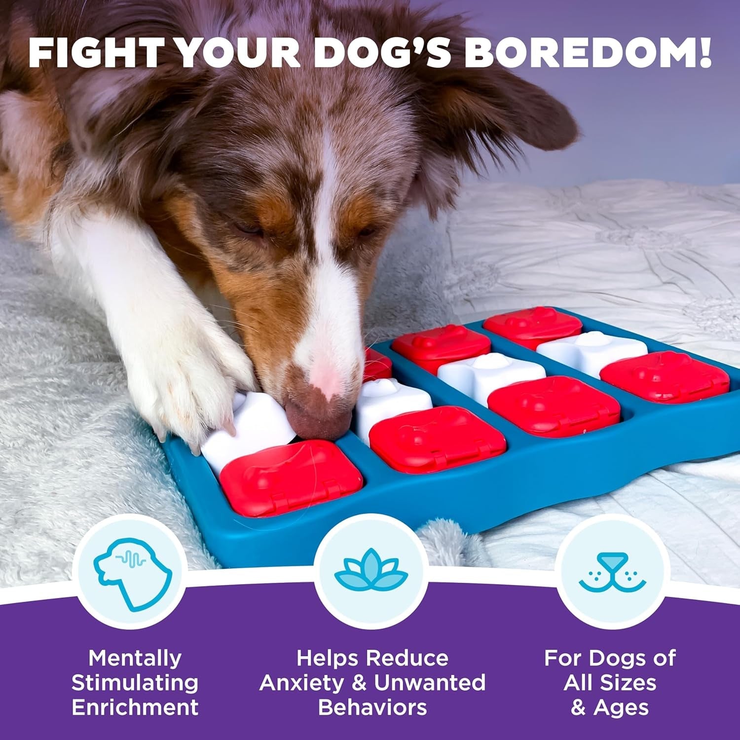 outward-hound-by-nina-ottosson-dog-brick-interactive-treat-puzzle-enrichment-toy-level-2-intermediate
