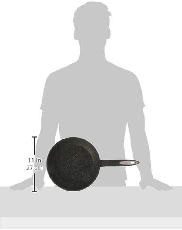 Cookware 9.5" Nonstick Fry Pan - Oven, Dishwasher, Induction and Metal Utensil Safe Cooking - Heavy Duty Forged Aluminum with Sturdy Riveted Handle3