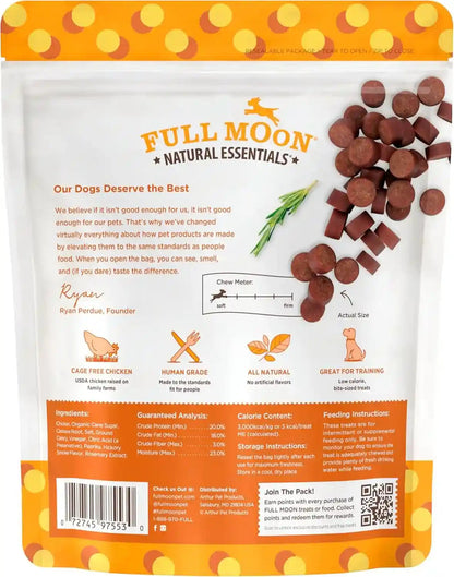Full Moon® Essential Chicken Savory Bites Dog Treats 16 Oz | Human Grade, No Corn, No Wheat, No Soy, Glycerin Free, Made in the USA2