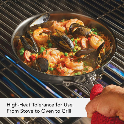 Kitchenaid NITRO Carbon Steel Wok, 10-Inch Nitrided Carbon Steel Pan, Stir Fry Pan, Gray5