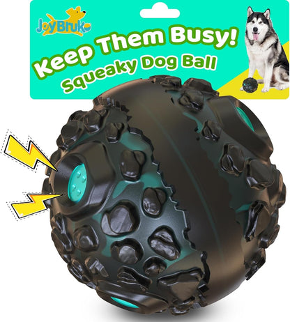Dog Ball for Aggressive Chewers - Interactive Dog Toy Giggle Balls Fun Squeaky Sound to Keep Them Busy, Durable for Small Medium Large Breeds, Rubber Chew Toys, as Seen on TV, Yellow9