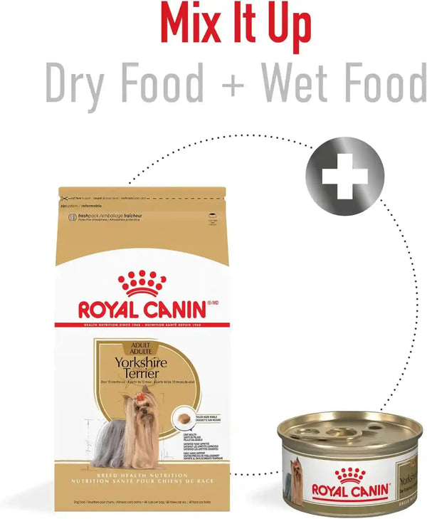ROYAL CANIN Breed Health Nutrition Yorkshire Terrier Adult Dry Dog Food, 2.5 Lb Bag.6
