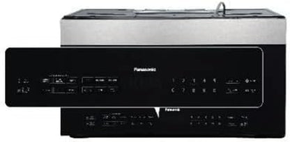 Panasonic NN-SU158S 1.9 Cu. Ft. 1000W Over-The-Range Microwave Oven with Static Touch Control & Smoky Glass Design4