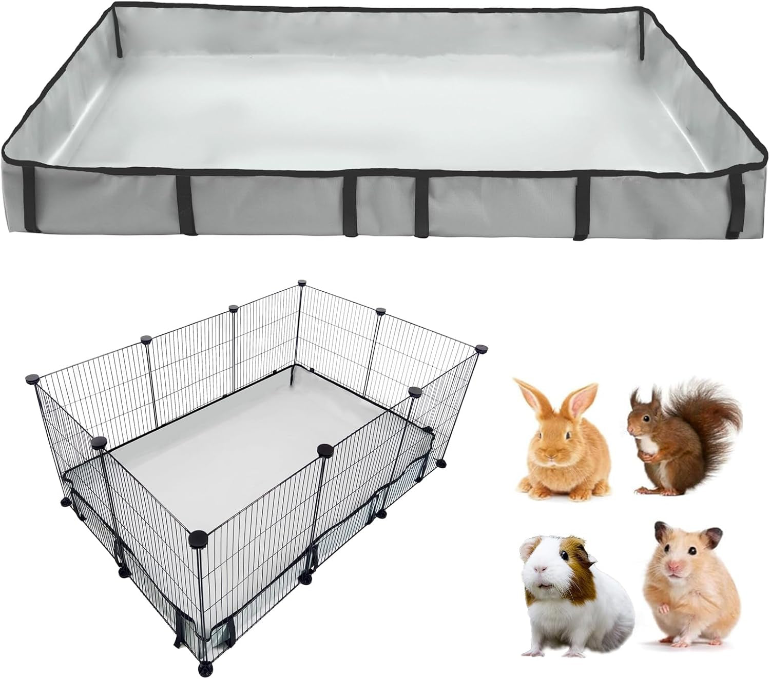 dzwlkj-guinea-pig-cage-liner-tarp-bottom-waterproof-and-washable-available-in-22-sizes-base-also-for-rabbits-bunny-chinchesillas-hedgehog-ferrets-and-other-small-animals24x48-inches