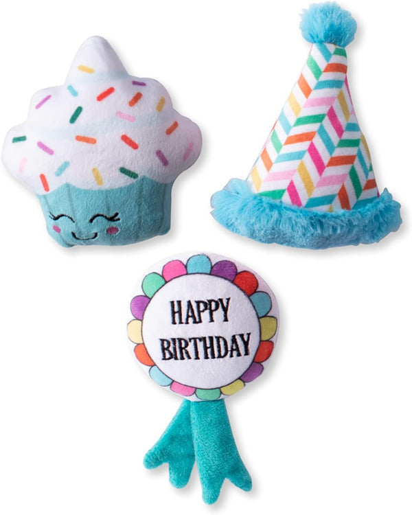 Fringe Studio Plush Dog Toy, I Pawty, You Pawty, Pet Shop Collection (314210)14