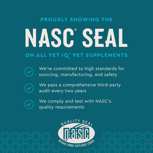 Vetiq Advanced Hip & Joint Chews, 60 Ct Chicken Flavor, Glucosamine for Dogs, Hip and Joint Supplement with Omega 3, Chondroitin, MSM, Green Lipped Mussel, Increases Mobility, Maintains Muscles | Increases Mobility & Maintains Muscle; Glucosamine, Chondroitin, MSM & Omega-3; Green Lipped Mussel; Chicken Flavor6