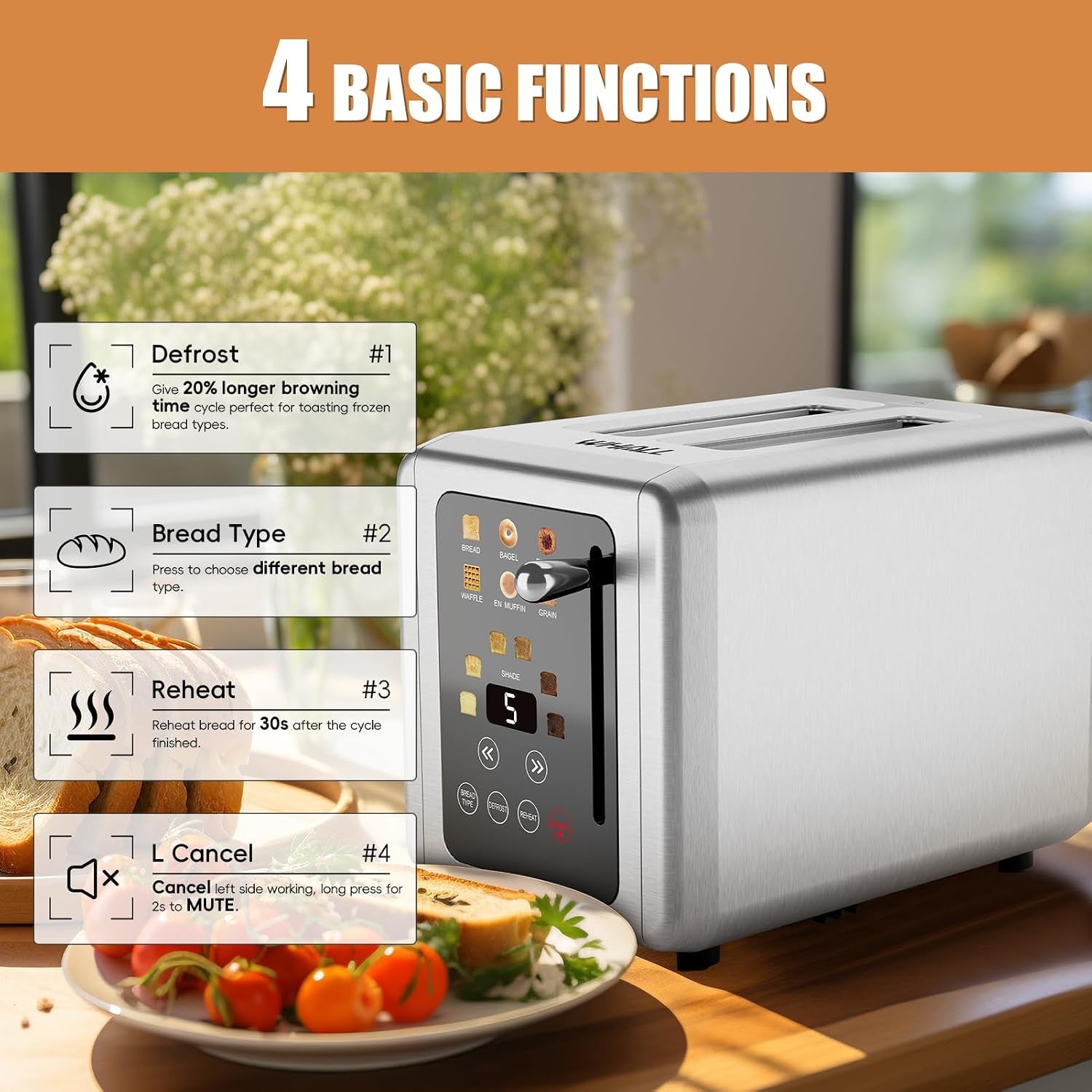 ®-touch-screen-toaster-2-slice-stainless-steel-digital-timer-toaster-6-bread-types-6-shade-settings-smart-extra-wide-slots-toasters-with-bagel-cancel-defrost-functions