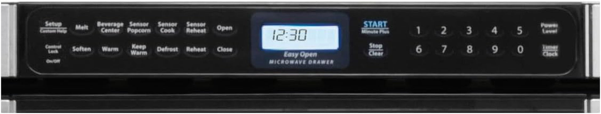 sharp-kb6524psy-24-in-1-2-cu-ft-built-in-microwave-drawer-oven-1-2-cubic-feet-950-watt-angled-touch-control-panel
