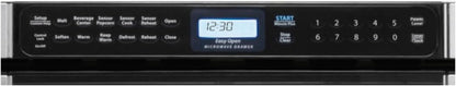 Sharp KB6524PSY 24 In. 1.2 Cu. Ft. Built-In Microwave Drawer Oven | 1.2 Cubic Feet, 950 Watt, Angled Touch Control Panel6