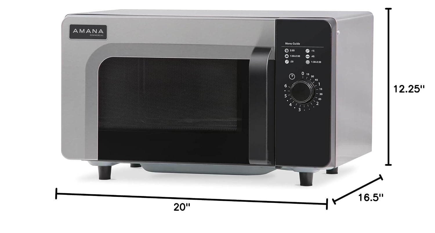 rms10dsa-1000-watt-heavy-duty-countertop-commercial-microwave-oven-with-dial-controls-for-restaurant-buffet-catering-service-0-8-cu-ft-20w-x-16-1-2d-x-12-1-4h-stainless-steel-120v-nsf