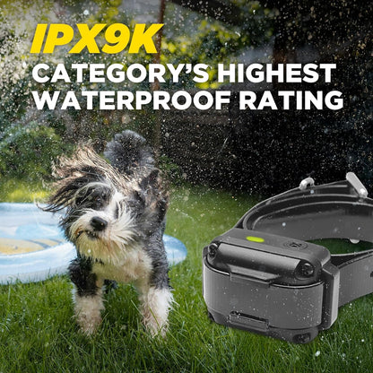 Dogtra Iq Vibe Vibration Only No Bark Collar: 4X Stronger HPP Vibration, IPX9K Waterproof, Precision Sensor, Rechargeable8