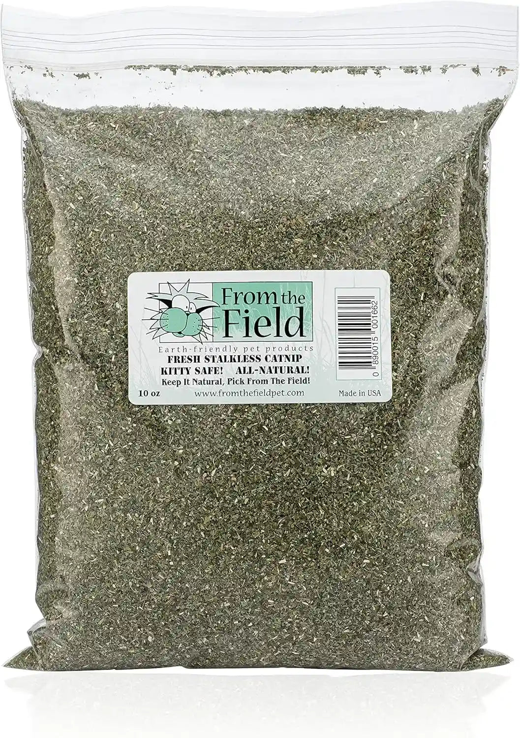from-the-field-fine-ground-stalkless-catnip-premium-usa-grown-catnip-for-toys-playtime-fresh-potent-non-toxic-eco-friendly-safe-for-kittens-cats-resealable-6-oz-tub