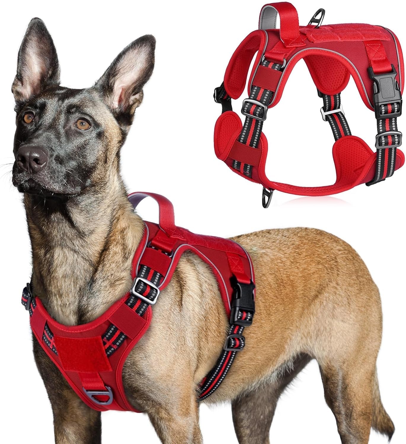 rabbitgoo-tactical-dog-harness-for-large-no-pull-military-service-vest-molle-handle-heavy-duty-adjustable-reflective-straps-easy-control-for-training-walking-black-large