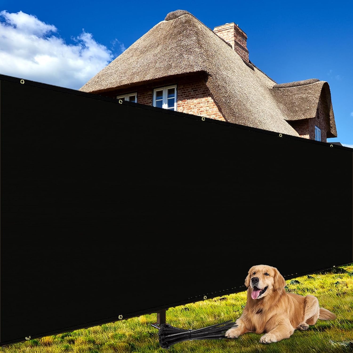 4-50-privacy-fence-screen-170gsm-heavy-duty-mesh-shade-net-for-garden-backyard-wall-decor-black