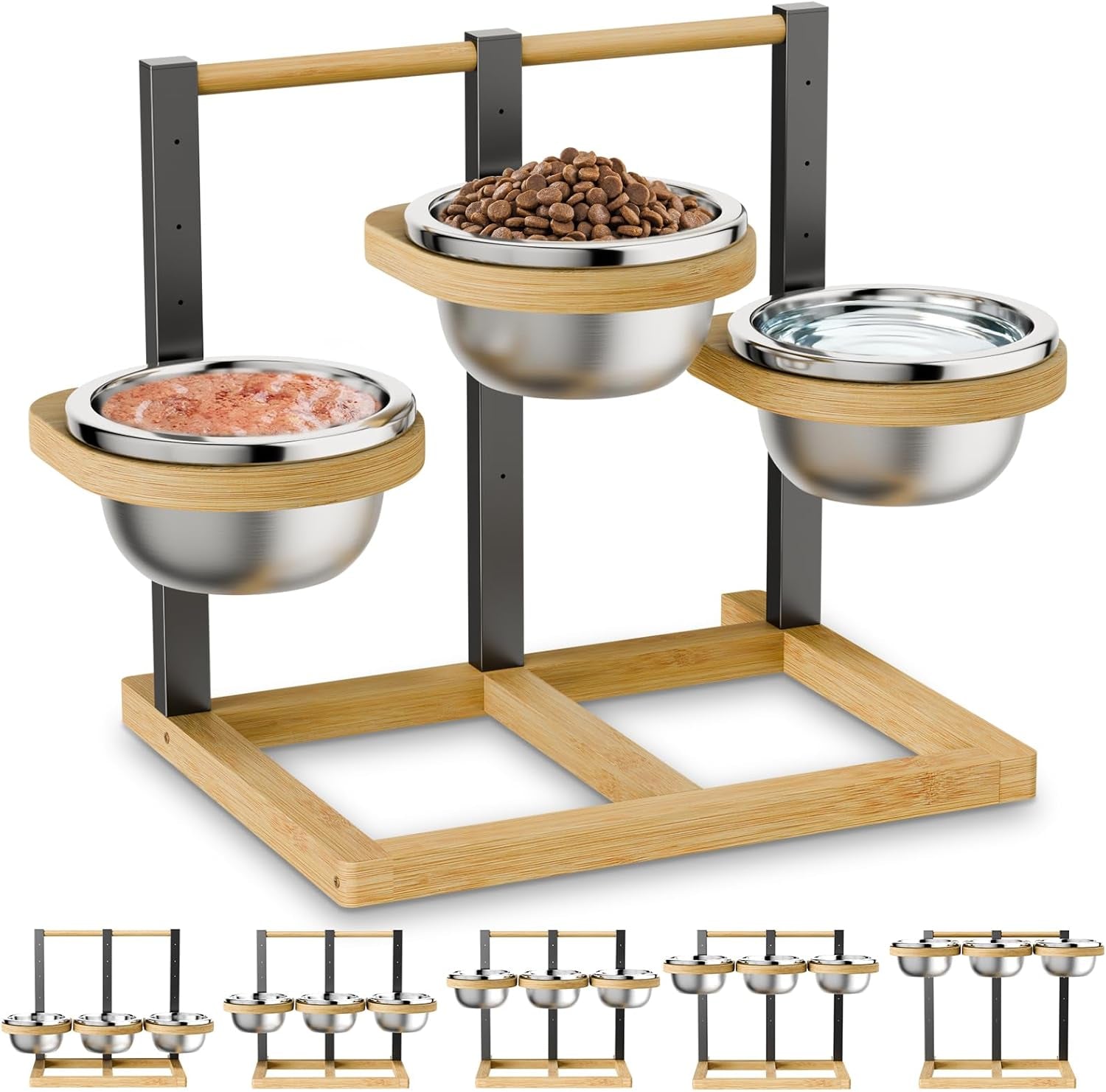 elevated-dog-bowl-bamboo-raised-dog-bowl-5-height-adjustable-dogs-food-bowls-stand-dog-feeding-station-with-3-food-and-water-bowls-for-medium-large-dogs