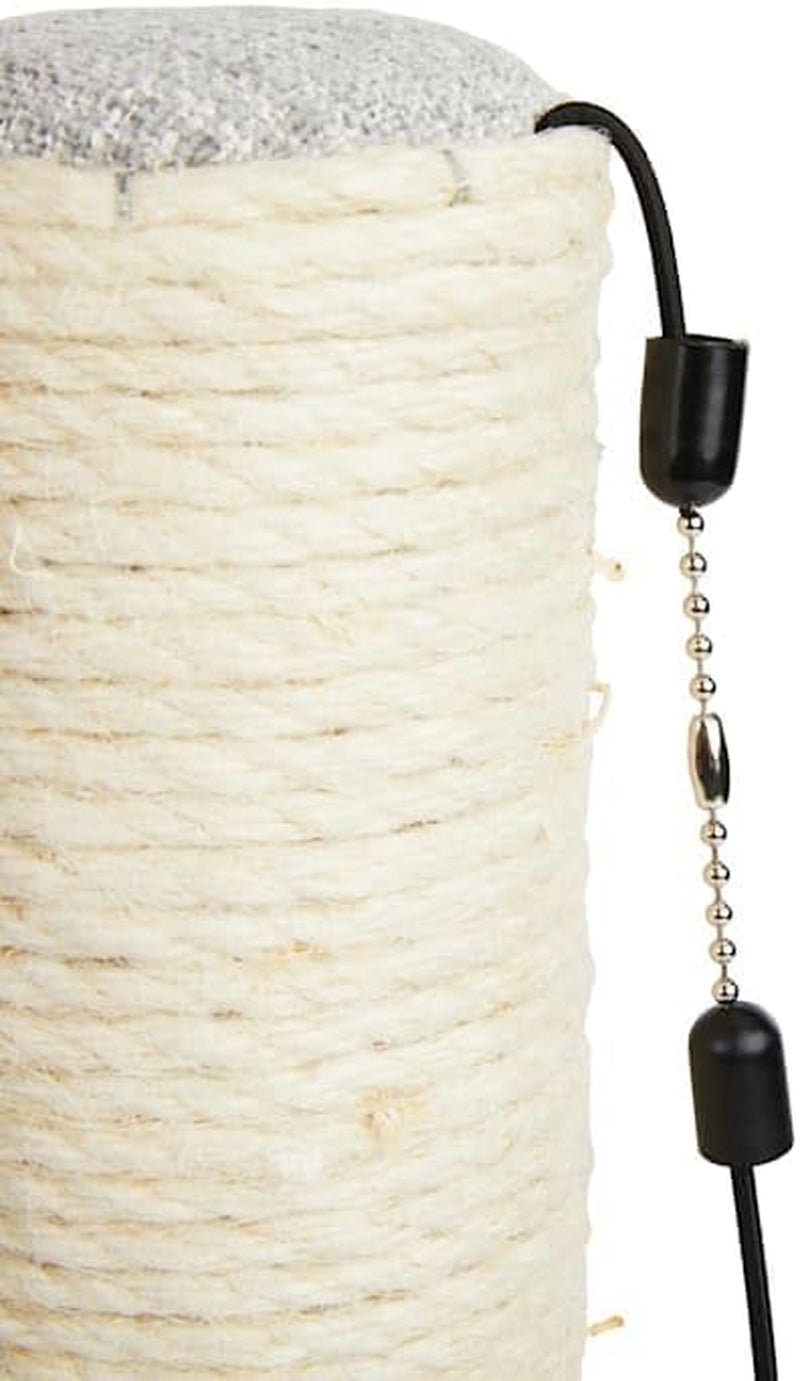 everyyay-by-petco-sisal-cat-scratching-post-grey-18-75-h
