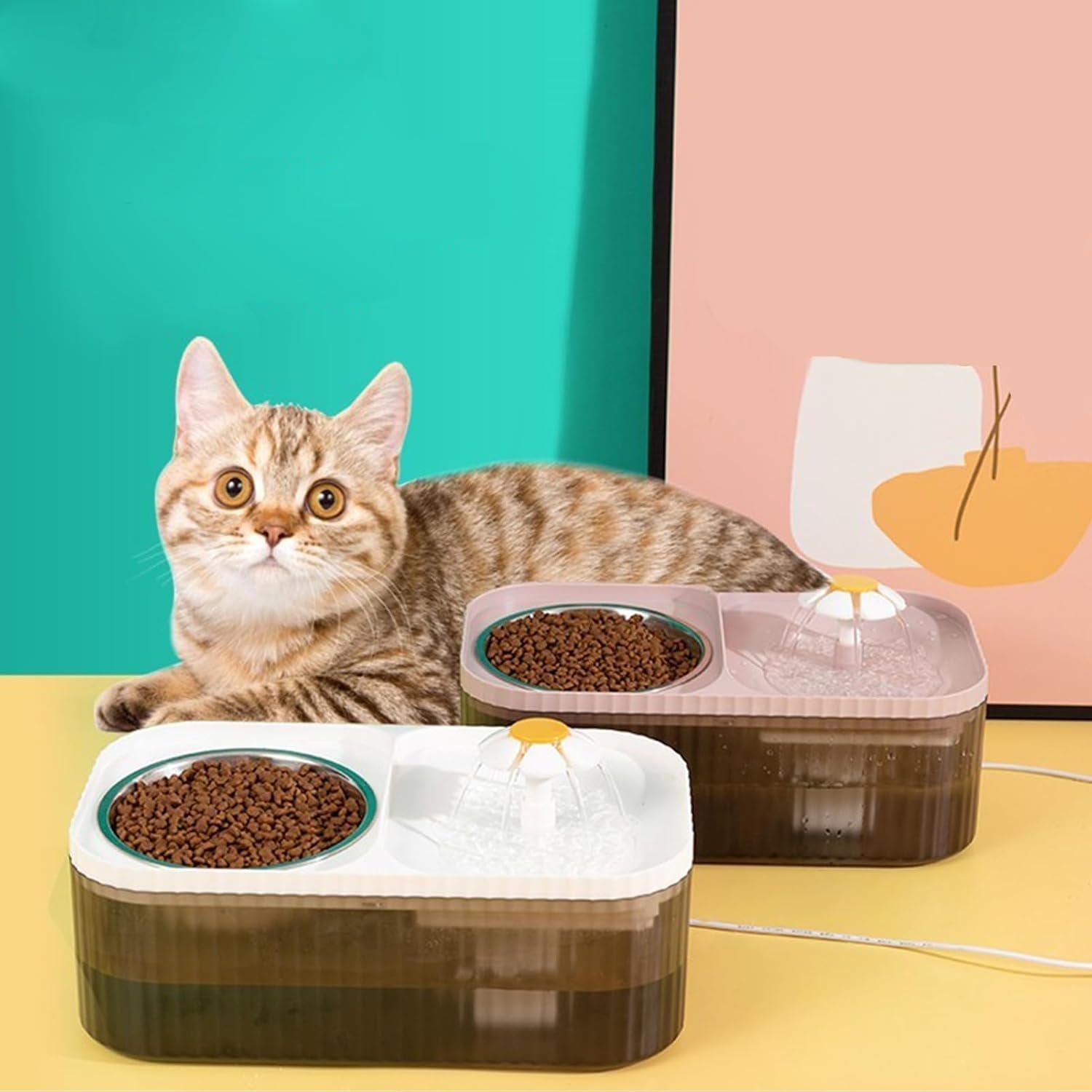 2-in-1-cat-fountain-and-food-bowl-automatic-pet-water-dispenser-cat-feeding-and-watering-supplies-filters
