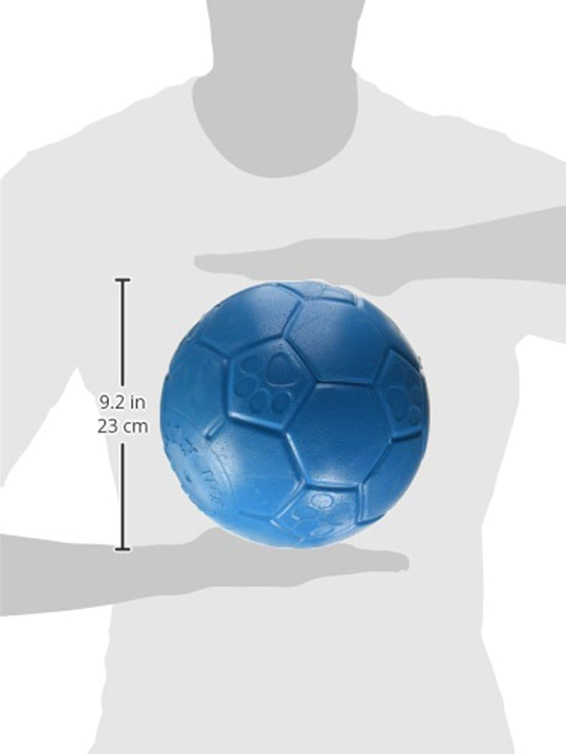 jolly-pets-large-soccer-ball-floating-bouncing-dog-toy-8-inch-diameter-ocean-blue-large-8-inch-durable-dog-soccer-ball-for-dogs-60-to-90-lbs-wont-deflate-when-punctured-floats-for-water-play-made-in-usa