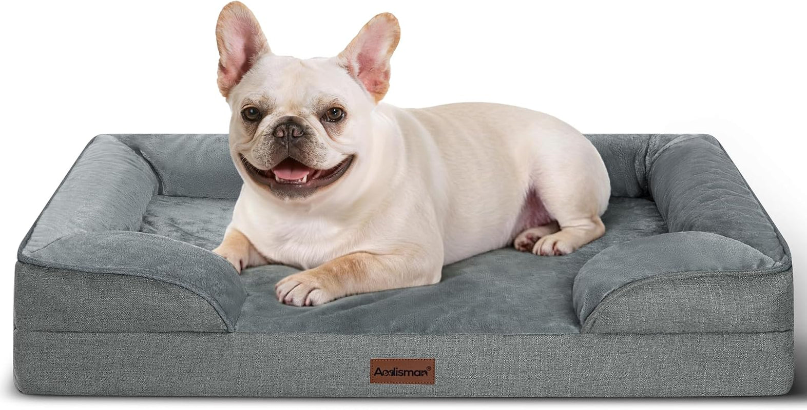 dog-bed-for-extra-large-dogs-44-inch-orthopedic-xl-waterproof-pet-beds-aodisman-big-size-pet-bed-with-sides-comfort-thick-egg-crate-foam-dog-crate-pad-couch-bed-washable-cover-non-slip-bottom