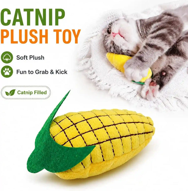 Cat Toys, Interactive Cat Toy for Indoor Cats, Soft and Durable Crinkle Sound Catnip Toys, Catnip Filled Mouse Cat Teething Chew Toy (Pack of 12) (002, Large)7