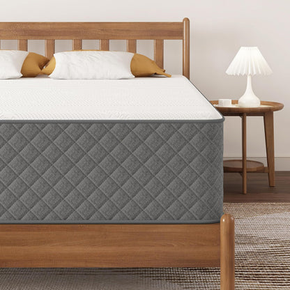 Full Mattress, 12 Inch Cooling-Gel Memory Foam and Pocket Spring Hybrid Mattress, Full Size Mattress in a Box, Certipur-Us Certified, Medium Firm, Double Mattress | Pocket Springs, Motion Isolation, Pressure Relief, Certipur-Us Certified, in a Box, Medium Firm1