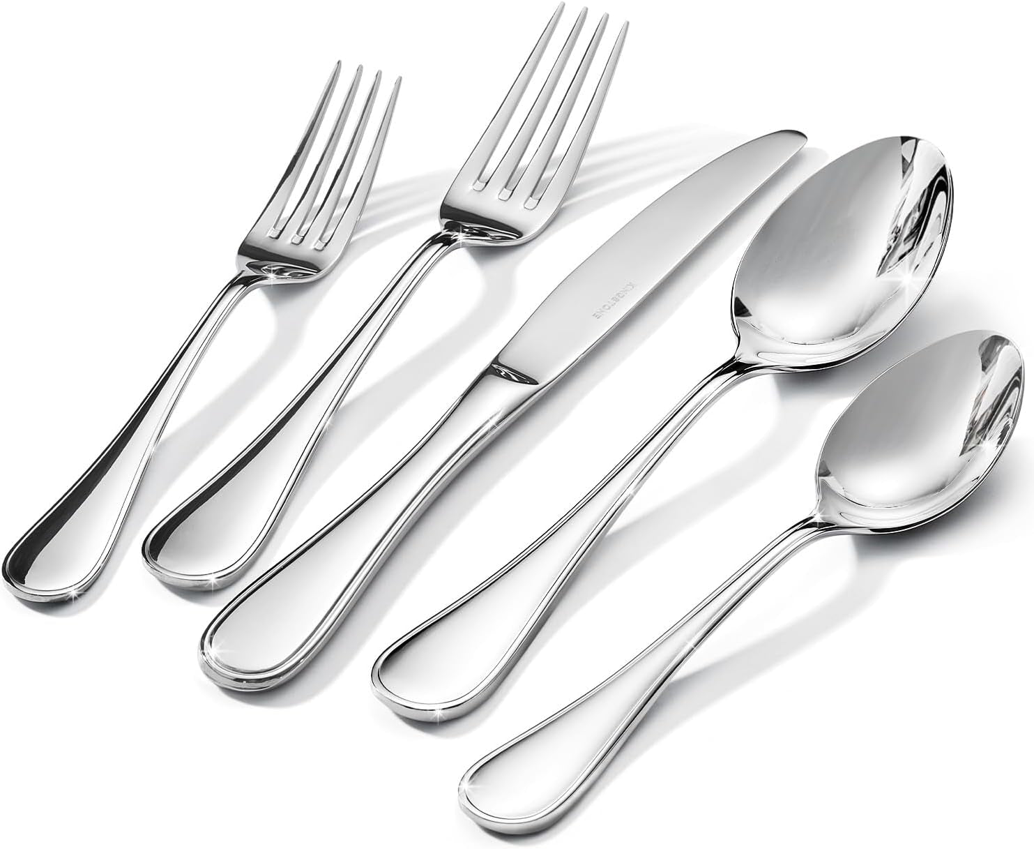 18-10-stainless-steel-silverware-set-for-4-20-piece-teardrop-flatware-set-heavy-cutlery-set-mirror-polished-knives-forks-and-spoons-utensils-dishwasher-safe-for-home-kitchen-wedding