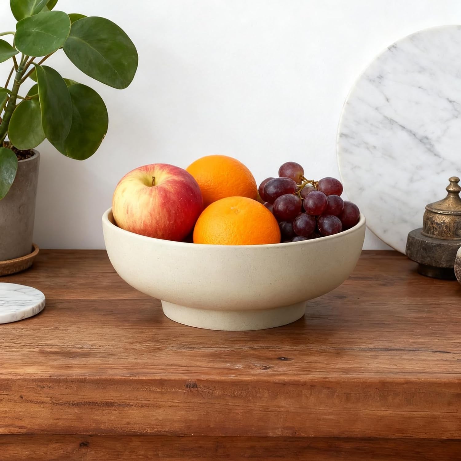 stoneware-fruit-bowl-for-kitchen-counter-large-ceramic-decorative-bowls-for-home-decor-entryway-pedestal-bowl-for-keys-10-5inch-greige