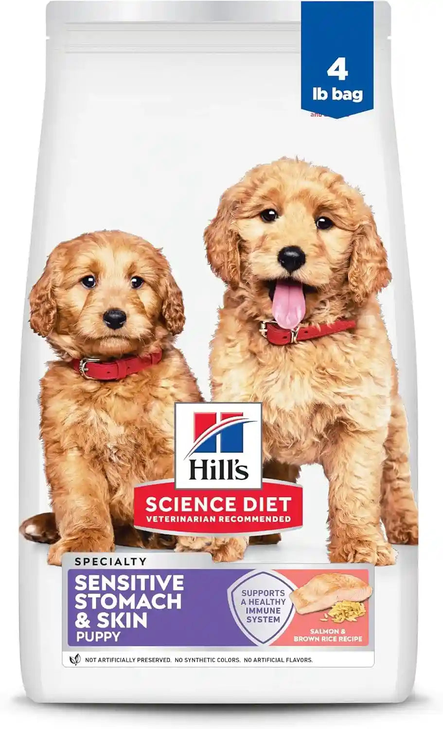 hills-science-diet-puppy-sensitive-stomach-skin-dry-dog-food-1-veterinarian-recommended-salmon-brown-rice-4-lb-bag