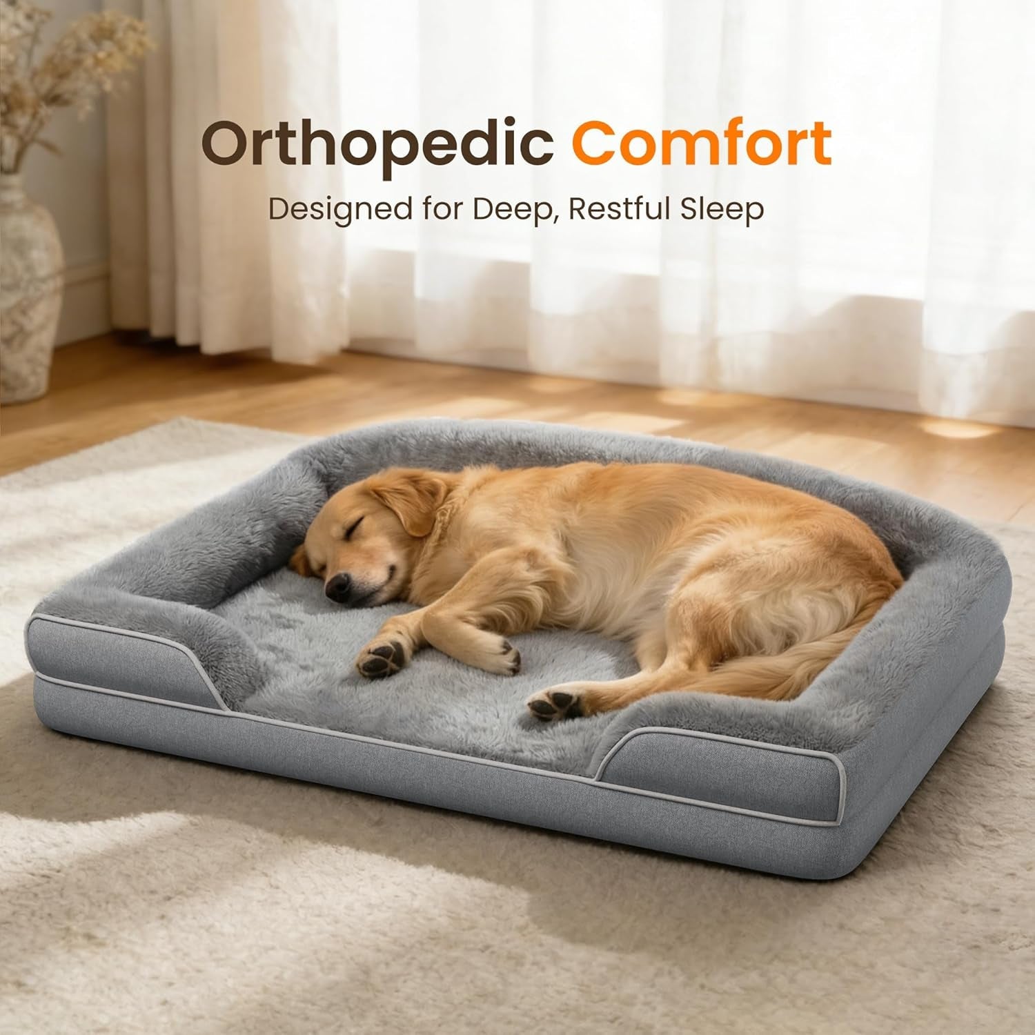 orthopedic-dog-bed-for-extra-large-dogs-45x30-xl-dog-couch-bed-egg-crate-foam-for-pressure-relief-cozy-bolster-sofa-design-waterproof-removable-washable-cover-non-slip-bottom-light-grey