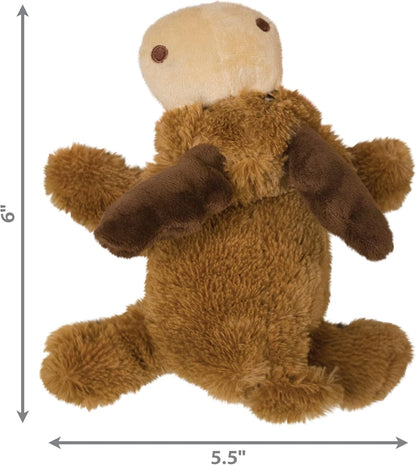 KONG Cozie Marvin Moose - Cute Dog Plush Toy for Indoor Play - Soft Chew Toy & Snuggle Buddy - with Squeaker, Durable Design & Minimal Stuffing - for Small Dogs2