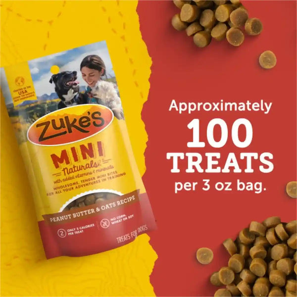 Zuke’S Mini Naturals Dog Training Treats for Dogs, Pet Treats Made with Real Peanut Butter- 16 Oz. Bag7