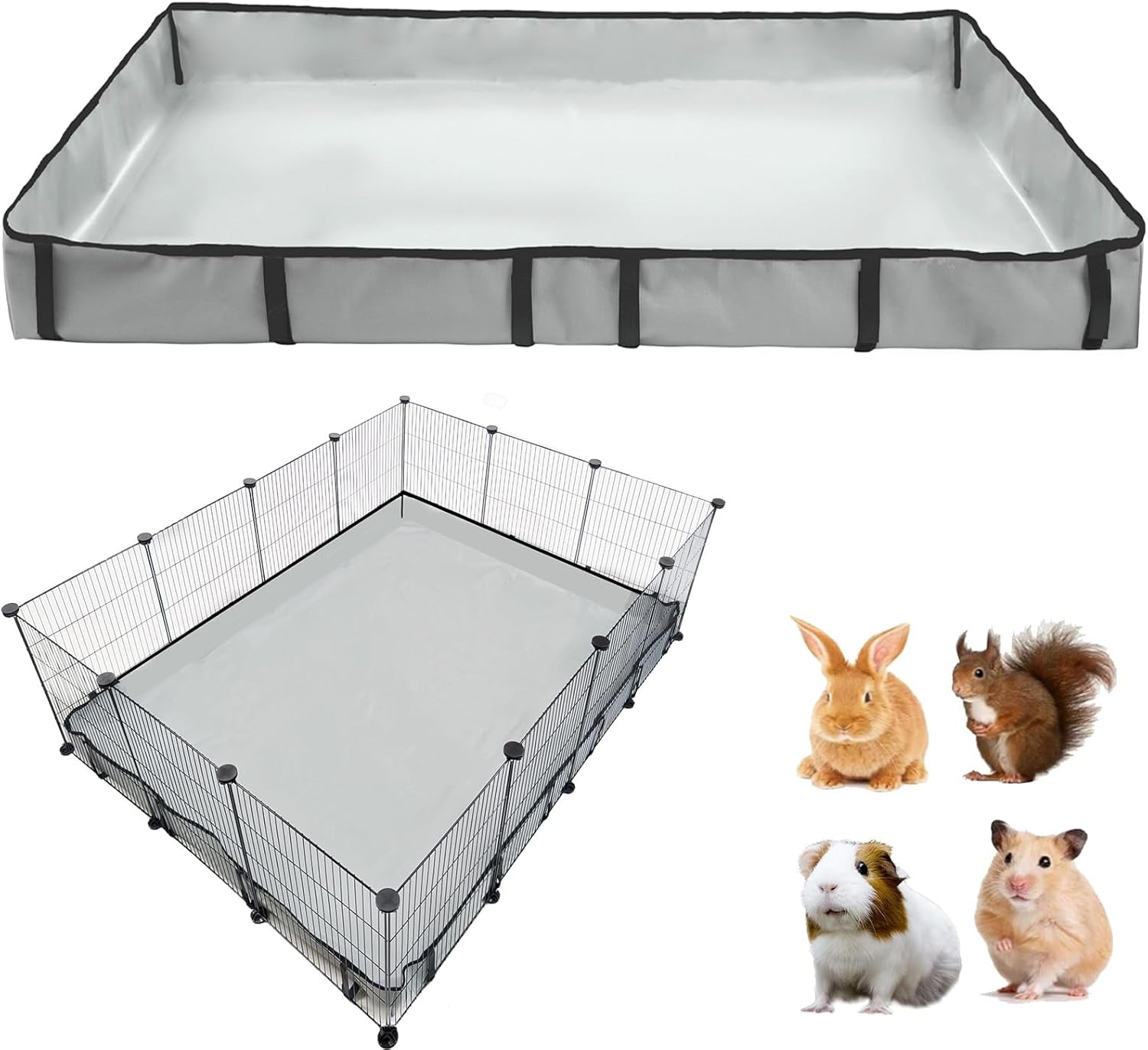 dzwlkj-guinea-pig-cage-liner-tarp-bottom-waterproof-and-washable-available-in-22-sizes-base-also-for-rabbits-bunny-chinchesillas-hedgehog-ferrets-and-other-small-animals24x48-inches