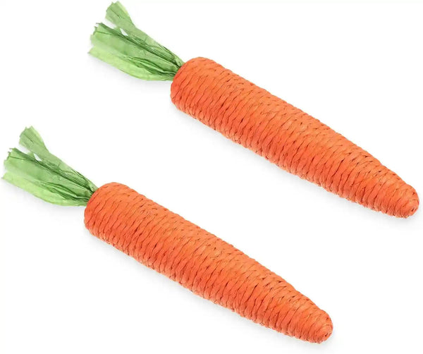 2 PCS Kitten Teething Toys for Indoor Cats, Cat Chew Toy Natural Sisal Cat Teething Toys Orange Carrot Interactive Cats Kicker Toy Interactive Kitten Kicker for Indoor Kitty Exercise8