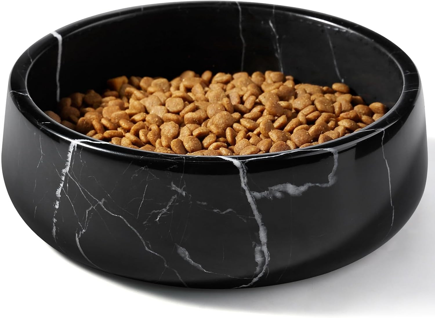 white-marble-dog-bowls-non-slip-dog-food-water-bowl-small-heavy-duty-pet-bowl-for-cats-and-medium-dogs-weighted-african-natural-marble-holds-4-cups5lbs