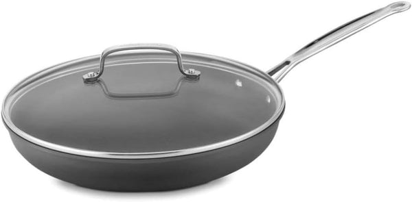 Chef'S Classic™ Nonstick Hard Anodized 12" Nonstick Skillet with Glass Cover2