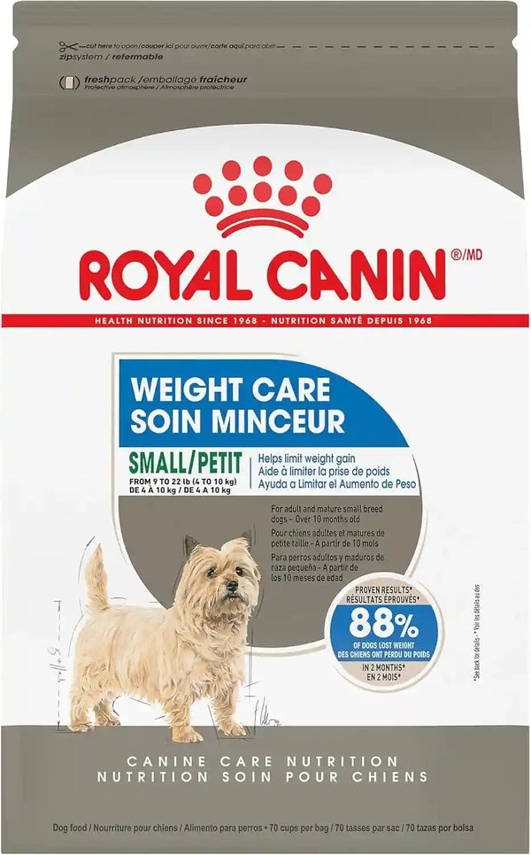 ROYAL CANIN Canine Care Nutrition Small Weight Care Adult Dry Dog Food, 2.5 Lb Bag1