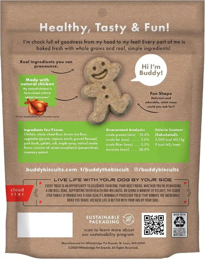 Buddy Biscuits Softies 6 Oz. Bag, Soft & Chewy, Natural Roasted Chicken Flavor Dog Treats, Oven Baked in the USA2
