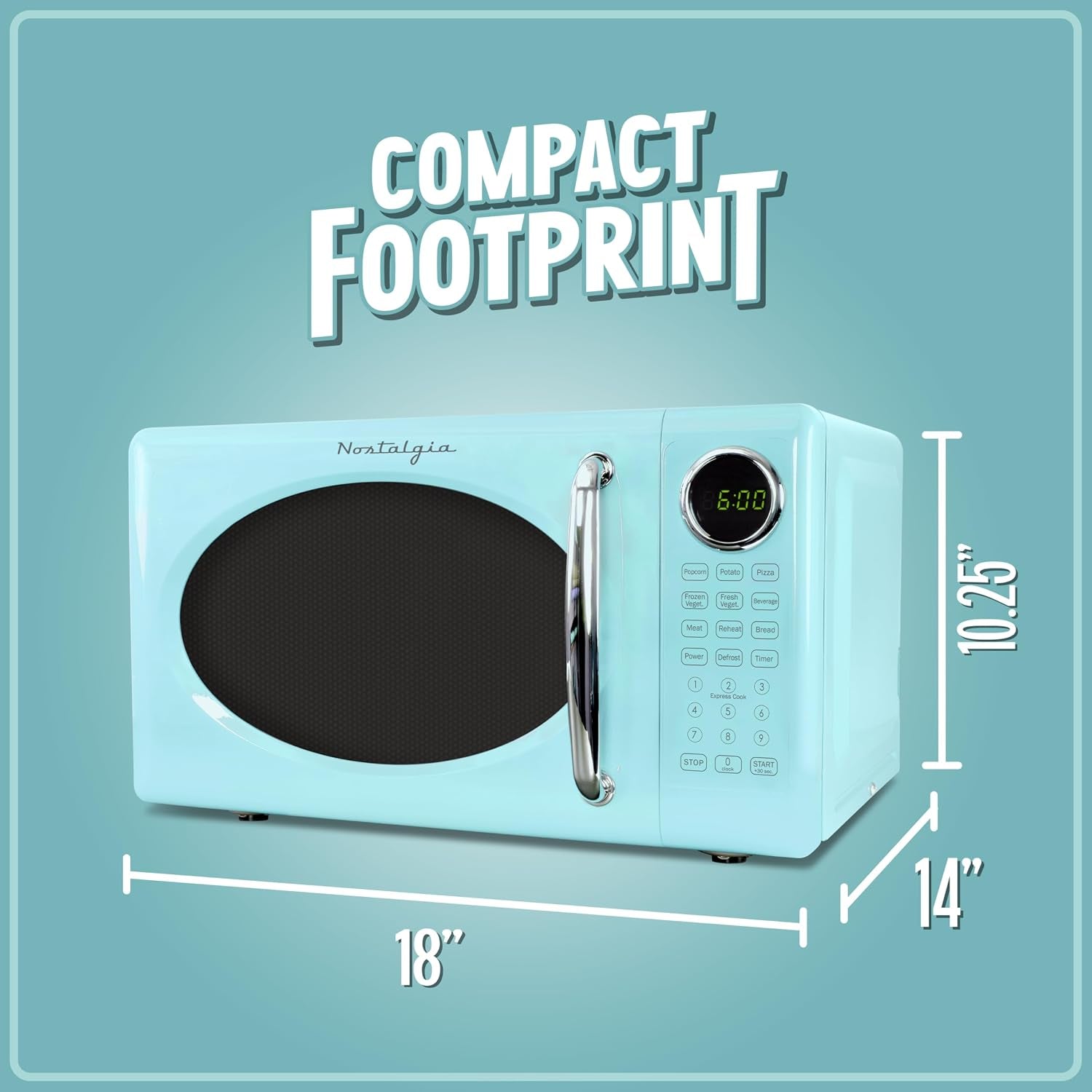 retro-microwave-oven-0-7-cu-ft-700-watt-countertop-size-with-glass-turntable-child-safety-lock-8-auto-cook-programs-digital-clock-aqua