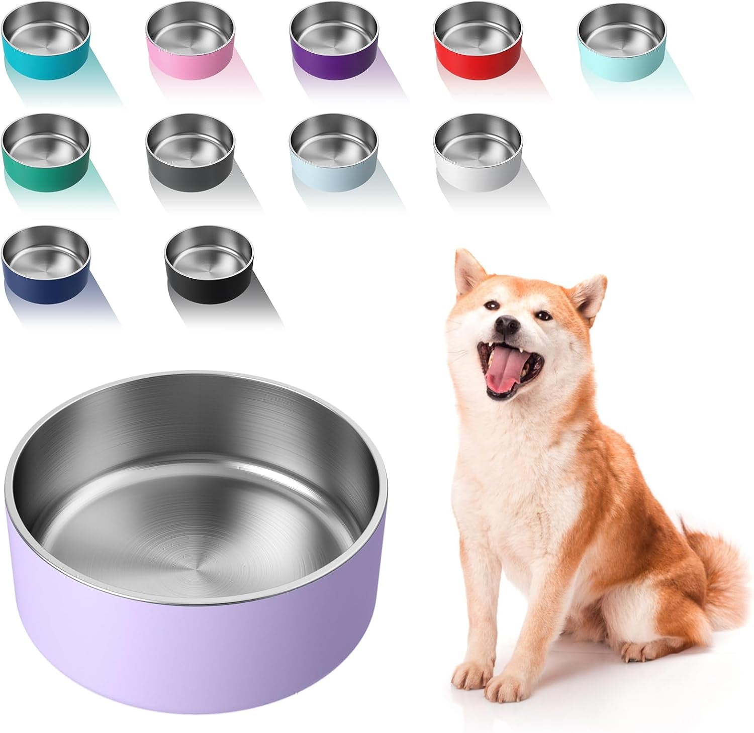 wenbokmin-dog-bowl-stainless-steel-food-and-water-bowl-40oz-blue-non-slip-quiet-bottom-easy-to-clean-dishwasher-safe