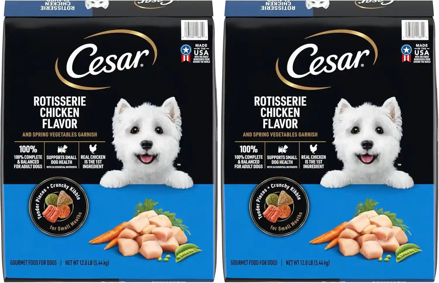 cesar-small-breed-dry-dog-food-filet-mignon-spring-vegetables-12-lb-made-in-usa-real-beef-1-ingredient-26-essential-nutrients-supports-small-breed-health-no-artificial-flavors