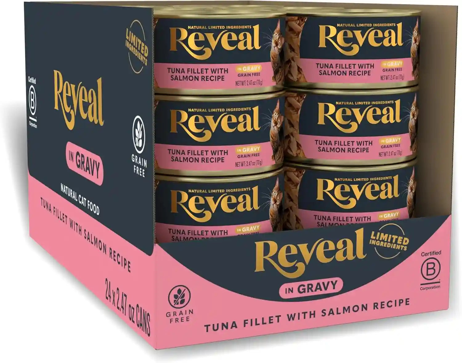 reveal-fish-chicken-variety-in-gravy-wet-cat-food-12-pack-2-47-oz-cans-100-natural-high-quality-protein-limited-ingredient-grain-free-no-fillers-no-artificial-additives-no-by-products