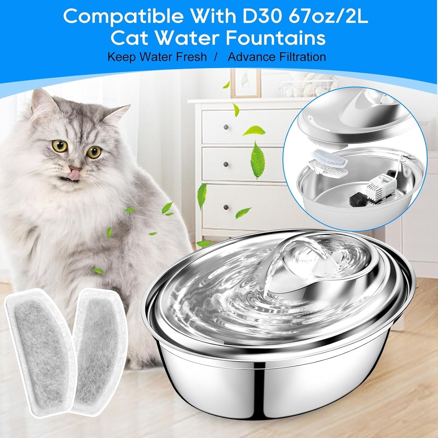 12-6-pack-cat-fountain-filters-replacement-for-d30-67oz-2l-pet-fountain-filters-replacement-12-pcs-filter-and-6-pcs-replacement-pre-filter-sponges-compatible-with-orsda-pet-water-fountains