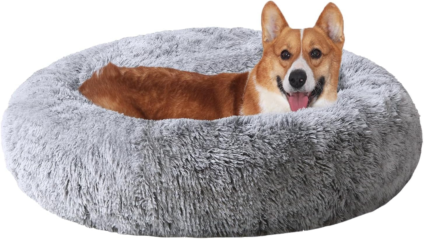 jollyvogue-small-dog-bed-calming-soft-anti-anxiety-donut-cat-bed-washable-round-fluffy-cushion-for-small-and-medium-pets-20