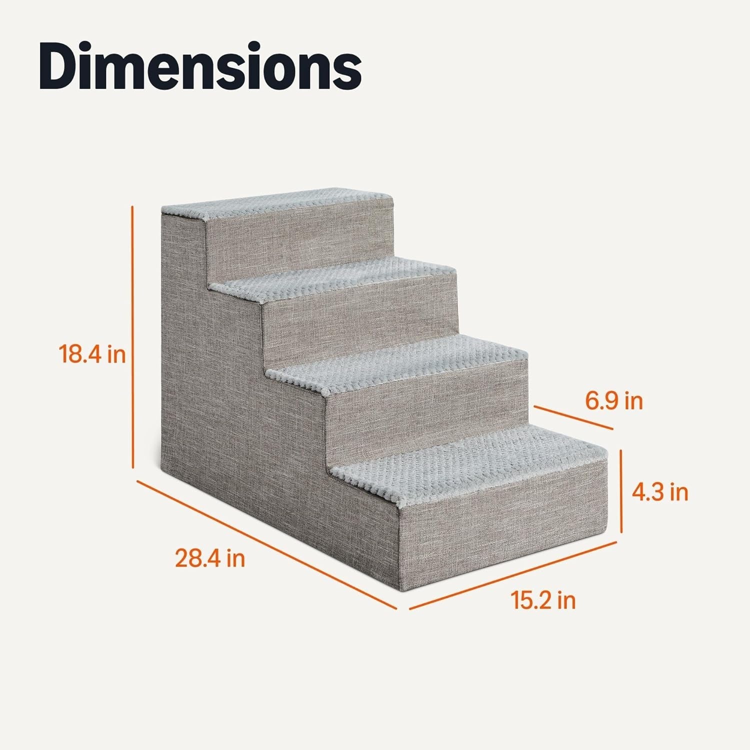 amazon-basics-dog-steps-18-7-h-4-step-pet-stairs-for-high-bed-couch-and-sofa-non-slip-bottom-for-indoor-dogs-and-cats-grey