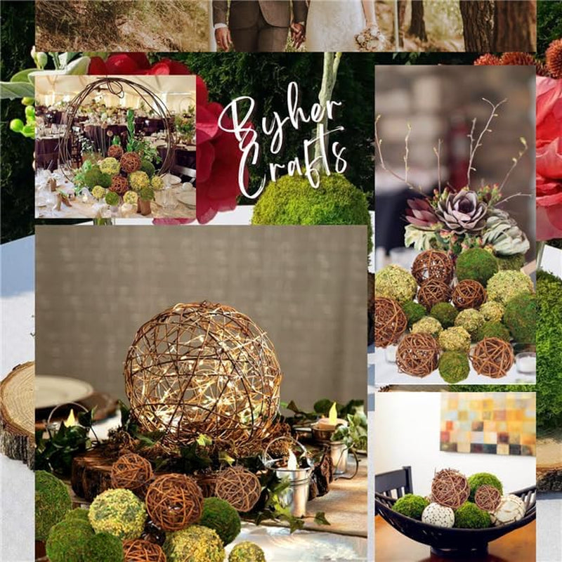 decorative-balls-for-centerpiece-bowls-18pcs-fake-moss-balls-wicker-rattan-balls-set-vase-bowl-filler-for-home-garden-wedding-party-decor-fresh-green-rustic-brown