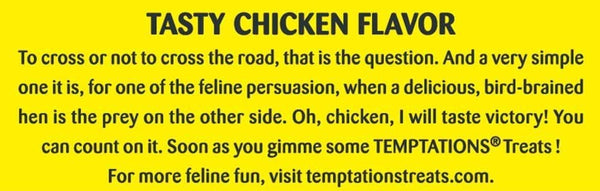 Temptations Classic Treats for Cats Tasty Chicken Flavor 1 Ounce4